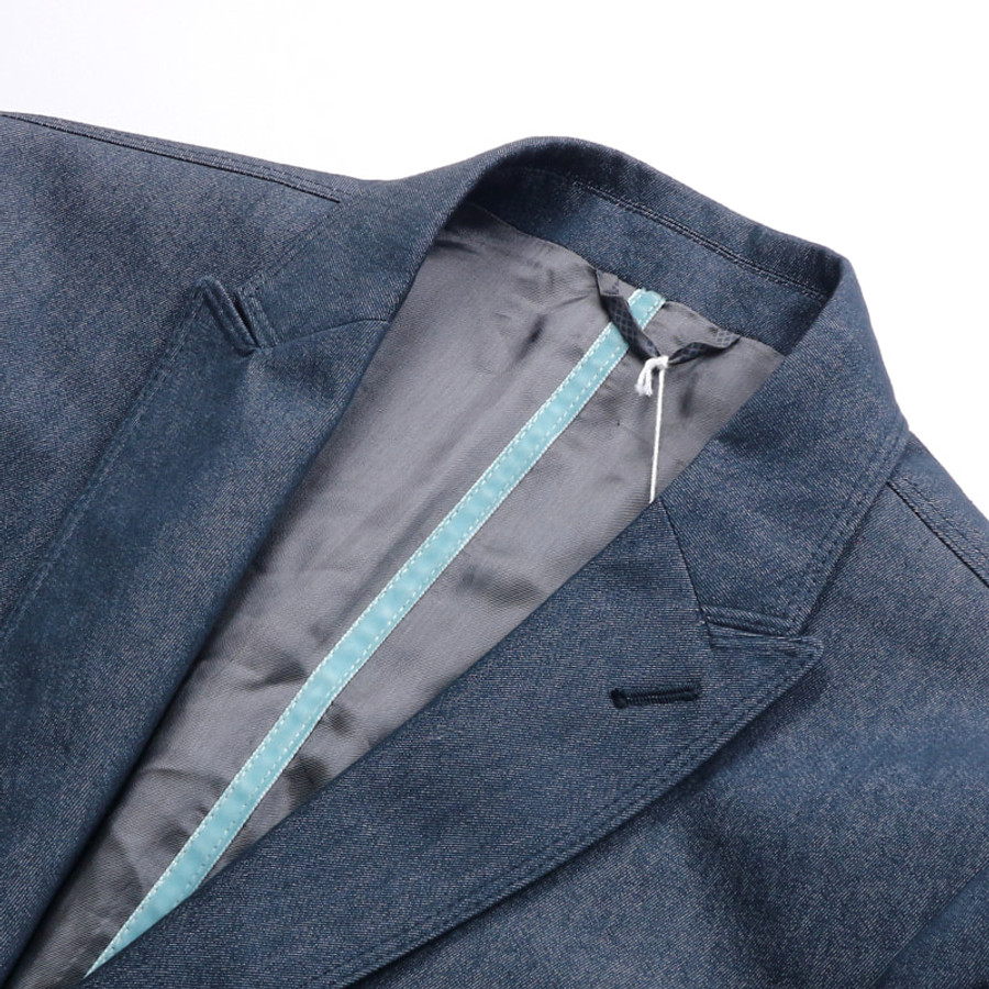 Guess férfi zakó, szürke, slim fit, stretch - Image 3
