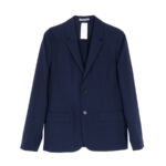 Lacoste férfi zakó, sötétkék, slim fit - Thumbnail Image 1