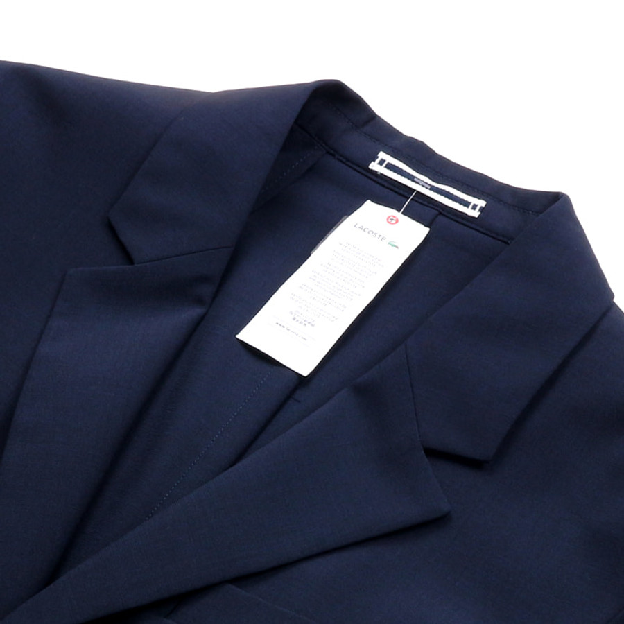Lacoste férfi zakó, sötétkék, slim fit - Image 3