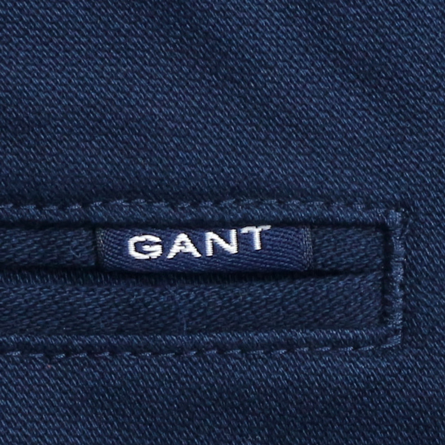 Gant férfi nadrág, sötétkék, pamut - Image 3