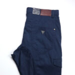 Guess férfi nadrág, sötétkék, pamut, slim fit, mid rise - Thumbnail Image 2