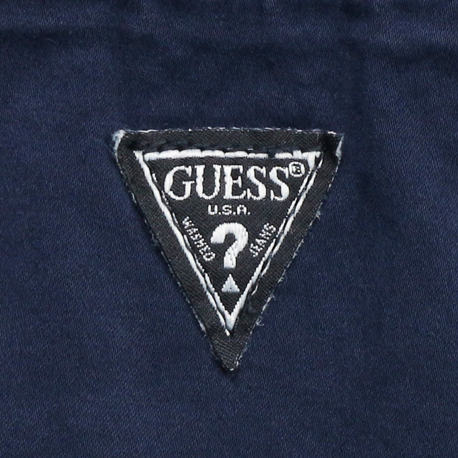 Guess férfi nadrág, sötétkék, pamut, slim fit, mid rise - Image 3
