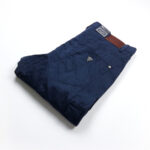 Guess férfi nadrág, sötétkék, pamut, slim fit, mid rise - Thumbnail Image 4