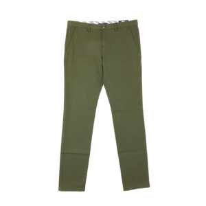 Tommy Hilfiger férfi nadrág, keki, organikus pamuttal, slim fit, stretch