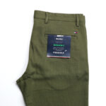 Tommy Hilfiger férfi nadrág, keki, organikus pamuttal, slim fit, stretch - Thumbnail Image 2