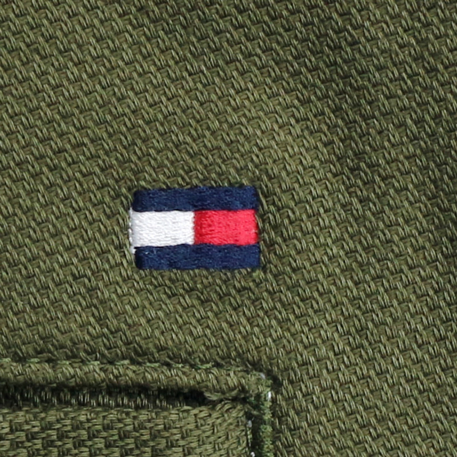 Tommy Hilfiger férfi nadrág, keki, organikus pamuttal, slim fit, stretch - Image 3
