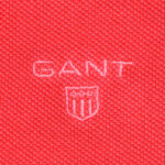Gant női galléros póló, piros, 100% pamut - Thumbnail Image 2