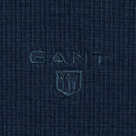 Gant női galléros póló, sötétkék, pamut - Thumbnail Image 2