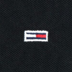 Tommy Hilfiger női galléros póló, fekete, 100% organikus pamut - Thumbnail Image 2