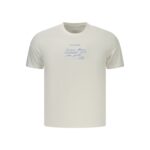 Calvin Klein Férfi Rövid Ujjú Fehér Póló - Thumbnail Image 1