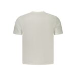 Calvin Klein Férfi Rövid Ujjú Fehér Póló - Thumbnail Image 2