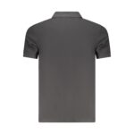 Calvin Klein Férfi Rövid Ujjú Fekete Galléros Póló - Thumbnail Image 2