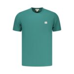 Calvin Klein Férfi Rövid Ujjú Sötétzöld Póló - Thumbnail Image 1