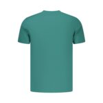 Calvin Klein Férfi Rövid Ujjú Sötétzöld Póló - Thumbnail Image 2