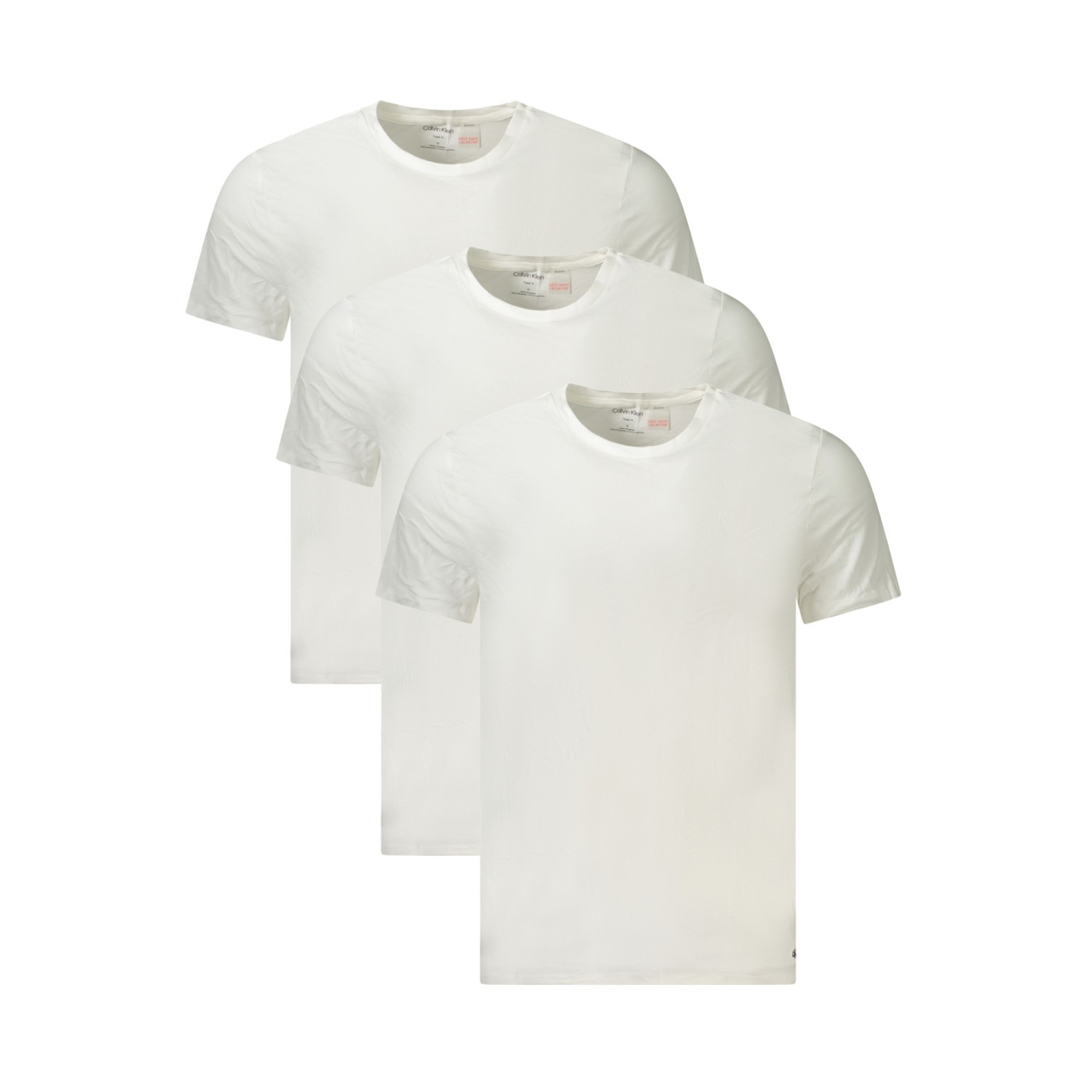 Calvin Klein férfi fehér rövid ujjú póló szett (3db) - Image 1