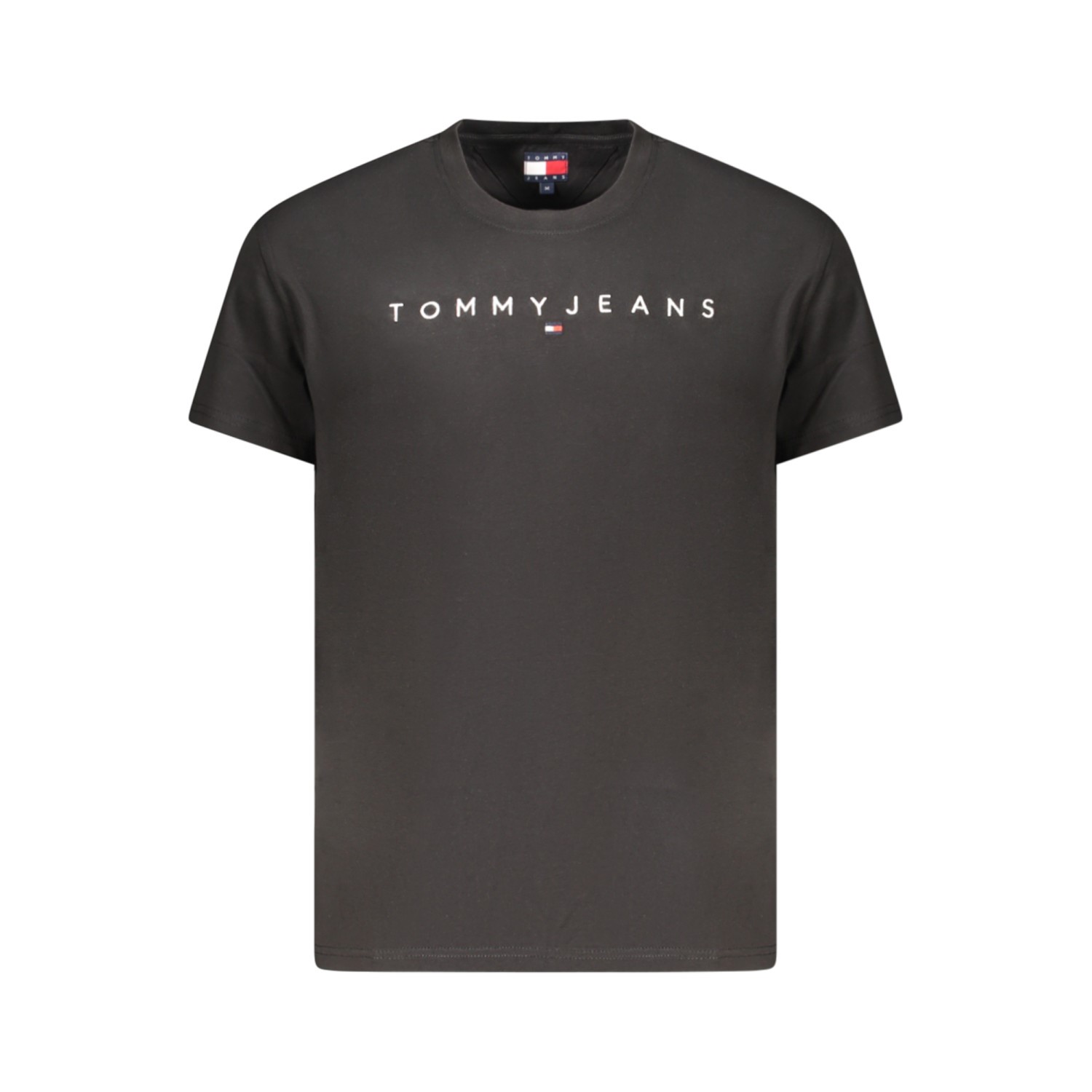 Tommy Hilfiger férfi rövid ujjú fekete póló - Image 1