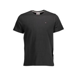 Tommy Hilfiger Férfi Rövid Ujjú Fekete Póló