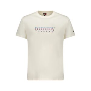 Tommy Hilfiger fehér férfi feliratos póló