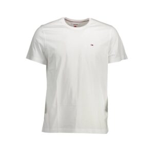 Tommy Hilfiger férfi rövid ujjú fehér póló