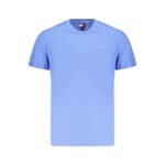 Tommy Hilfiger férfi rövid ujjú kék póló - Thumbnail Image 1