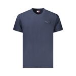 Tommy Hilfiger férfi rövid ujjú sötétkék póló - Thumbnail Image 1