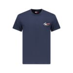 Tommy Hilfiger férfi rövid ujjú sötétkék póló - Thumbnail Image 1