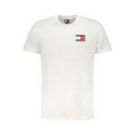 Tommy Hilfiger klasszikus fehér férfi póló logóval - Thumbnail Image 1