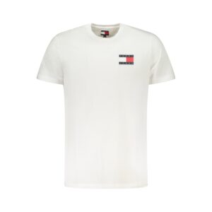 Tommy Hilfiger klasszikus fehér férfi póló logóval