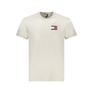 Tommy Hilfiger klasszikus szürke férfi póló logóval