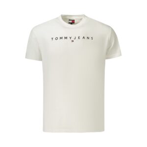 Tommy Hilfiger férfi rövid ujjú fehér póló