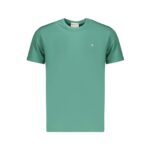 Calvin Klein Férfi Rövid Ujjú Zöld Póló - Thumbnail Image 1
