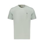 Calvin Klein Férfi Rövid Ujjú Világoszöld Póló - Thumbnail Image 1